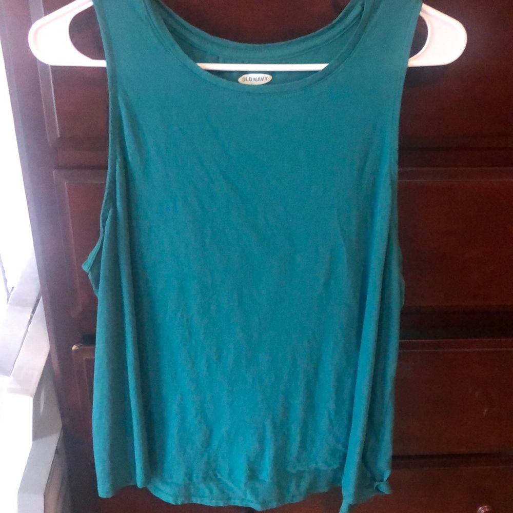 🟣Old navy teal tank top